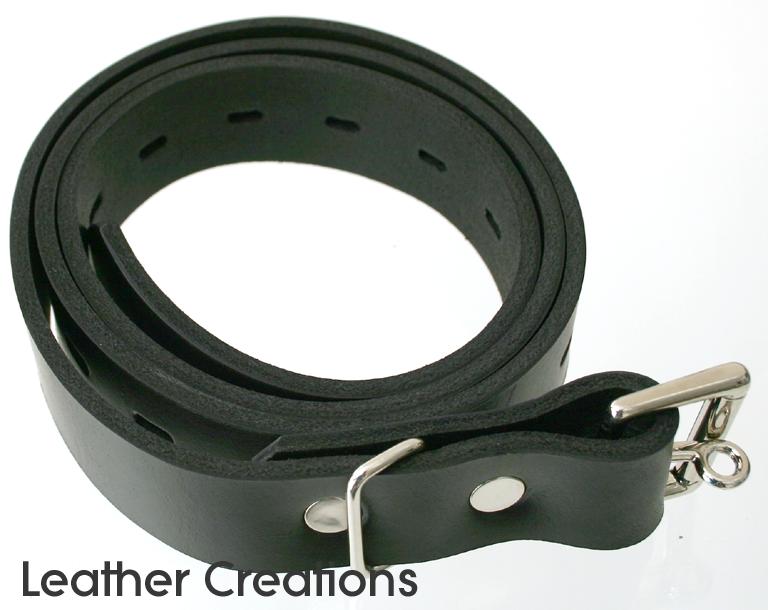 Custom slot lock bondage strap