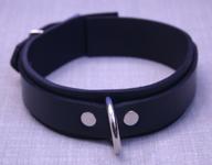 Leather lead collar